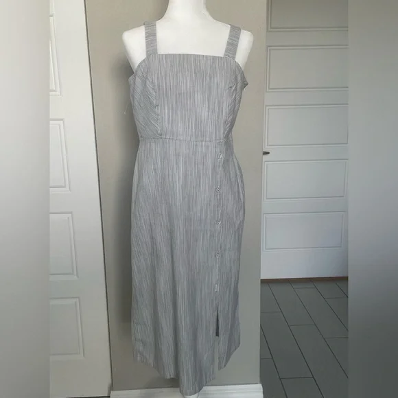 Tahari | Dresses | Tahari Stretch Linen Dress | Poshmark